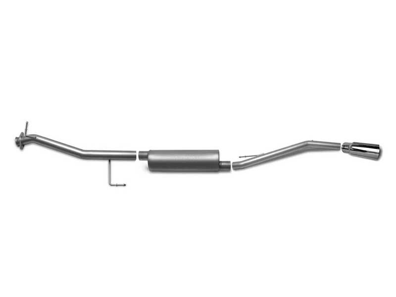 Gibson 314001 Single Aluminized CatBack Exhaust for 2006-2011 Element 2.4L
