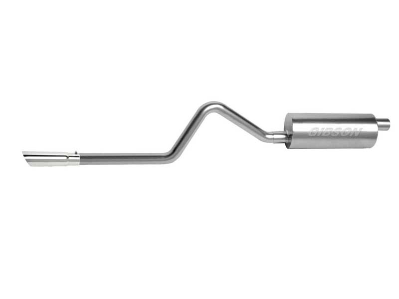 Gibson 612500 Single Stainless CatBack Exhaust for 2003-2006 H2 6.0L