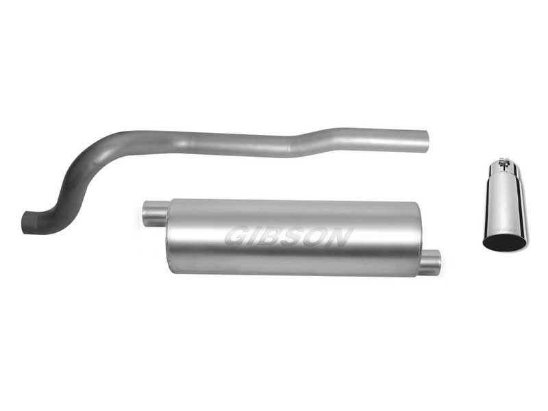 Gibson 617200 Single Stainless CatBack Exhaust for 1987-2000 Cherokee 4.0L