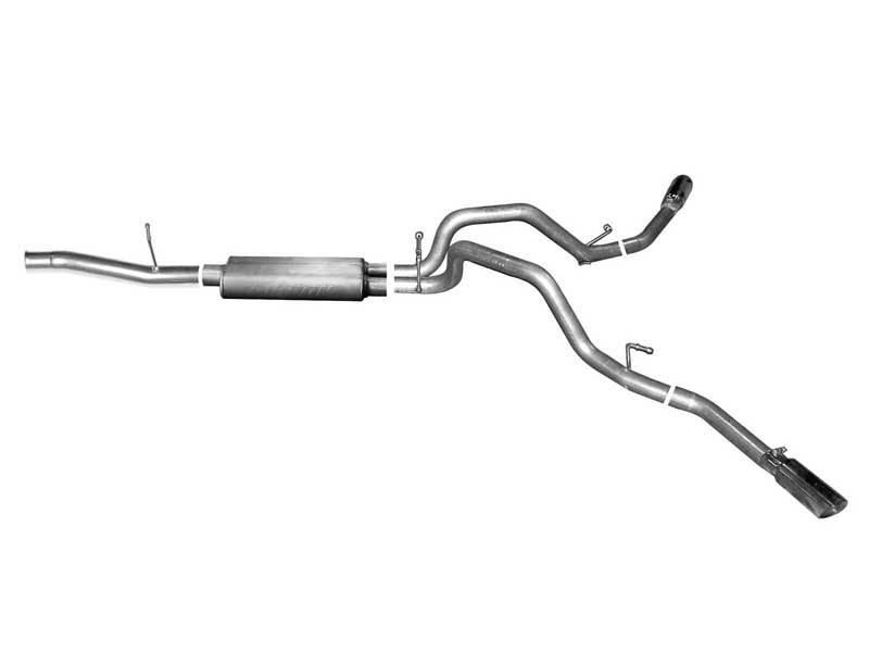 Gibson 65676 Dual Extreme Stainless Catback Exhaust for 2015-2020 Escalade ESV / Yukon XL Denali 6.2