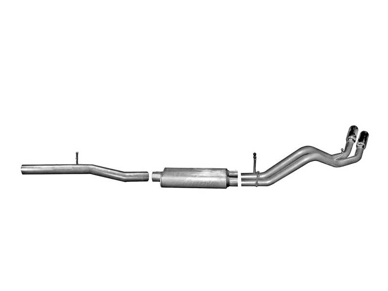 Gibson 65678 Dual Sport Stainless Catback Exhaust for 2015-2020 Escalade ESV / Yukon XL Denali 6.2L