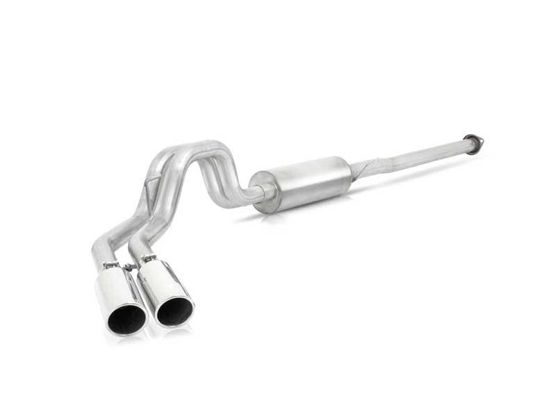 Gibson 69221 Dual Sport Stainless Catback Exhaust for 2015-2020 F-150 2.7L-3.5L-5.0L