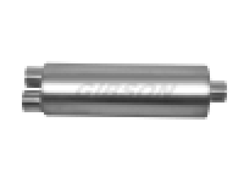 Gibson 758250S SFT Superflow Stainless Dual/Offset Round Muffler
