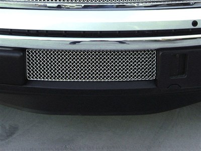 GrillCraft FOR1312SW SW Series Polished Lower Bumper Grille Insert 2009-2014 Ford F-150