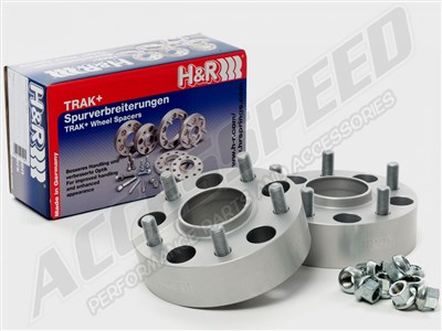 H&R 4085704 Trak+ Wheel Spacers 5x120.65 DRM Series 20mm Adapters, 70.5-CenterBore, 12x1.5 Threads