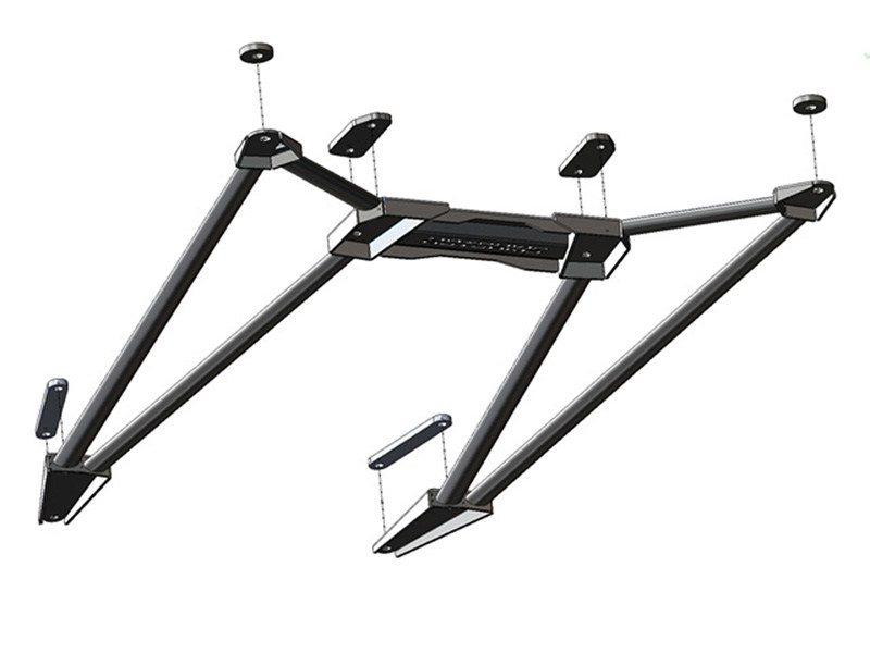 Hotchkis 38104 Chassis Max Spacer Kit For Large Exhaust Systems 2010 2011 2012 2013 Camaro