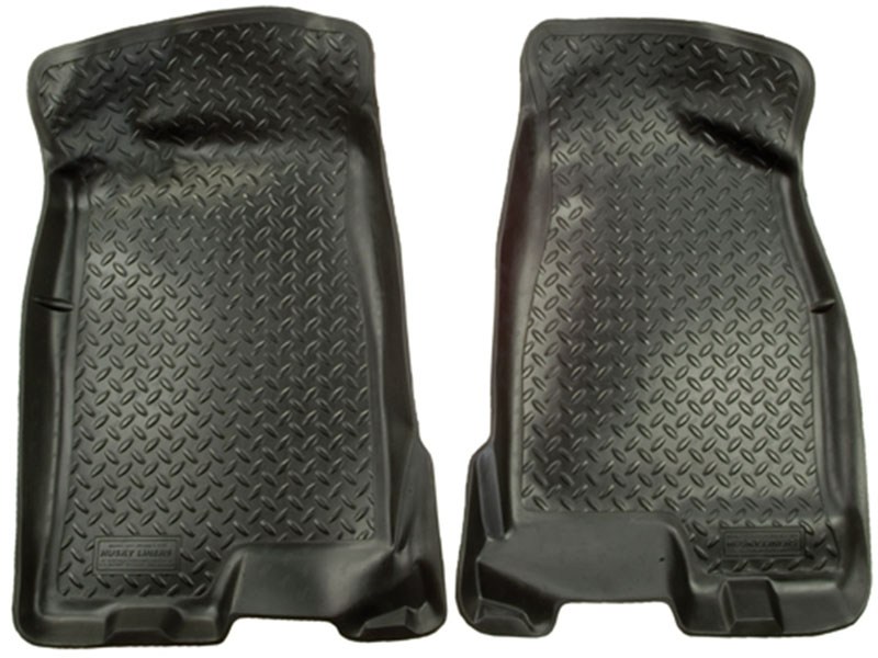 Husky Liner 32511 Front Floor Liners, Black, 2004-2012 Chevrolet Colorado, 2004-2012 GMC Canyon