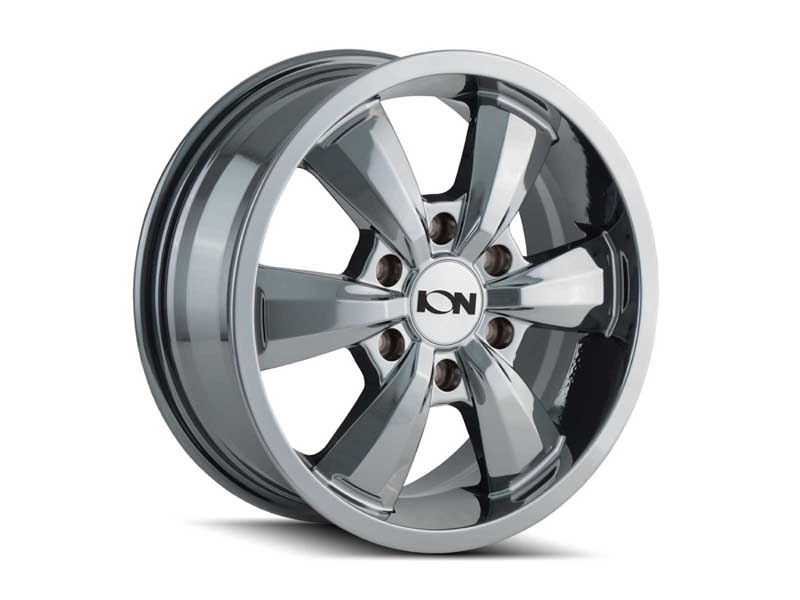 ION Wheels 102-8830P2D 102 CH 18x8 Chrome Chrome 5 On 130 Bolt Pattern 50 Offset
