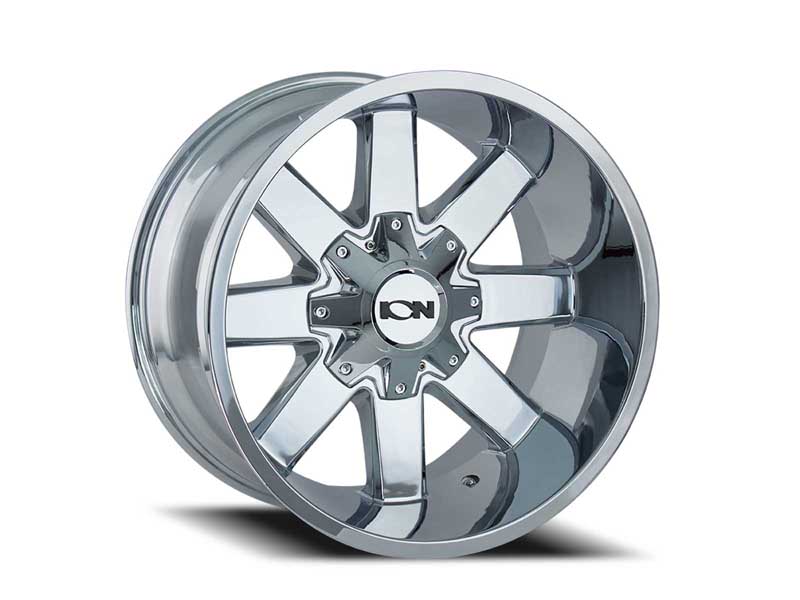 ION Wheels 141-2952C 141 CH 20x9 Chrome 5 On 127/5 On 139.7 Bolt Pattern 0 Offset
