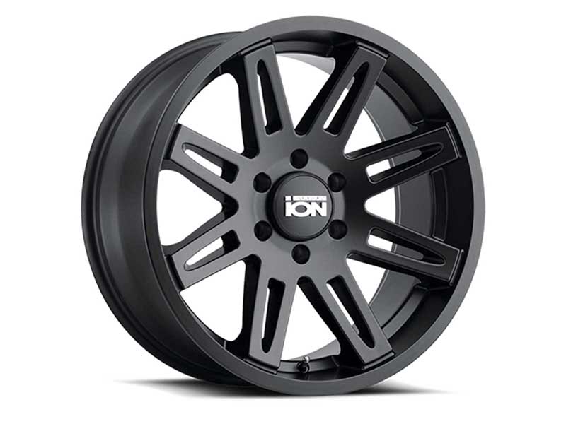 ION Wheels 142-8983MB 142 MB 18x9 Matte Black 6 On 139.7 Bolt Pattern 0 Offset