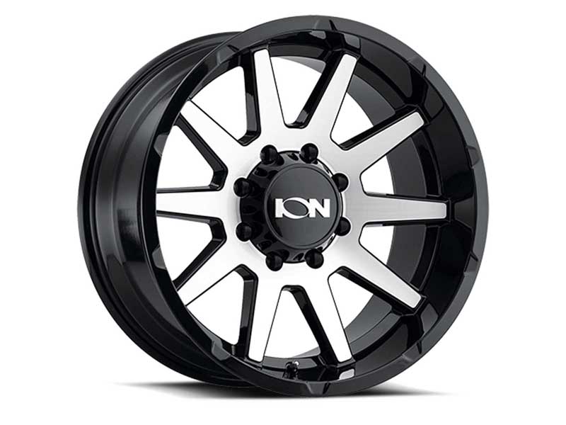 ION Wheels 143-2170BM 143 GBM 20x10 Machined Face Gloss Black 8 On 170 Bolt Pattern -19 Offset