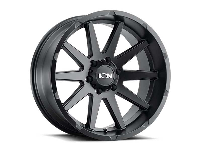 ION Wheels 143-2981MB 143 MB 20x9 Matte Black 8 On 165.1 Bolt Pattern 0 Offset