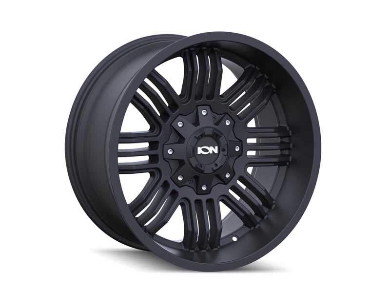 ION Wheels 144-2937MB 144 MB 20x9 Matte Black 6 On 135/6 On 139.7 Bolt Pattern 0 Offset