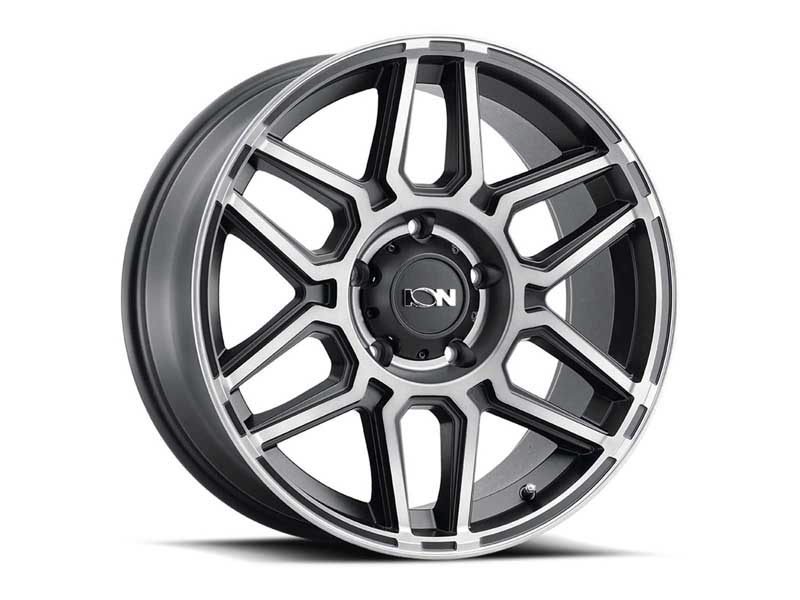 ION Wheels 146-2173TM19 146 MB 20x10 Machined Dark Tint Matte Black 5 On 127 Bolt Pattern -19 Offset