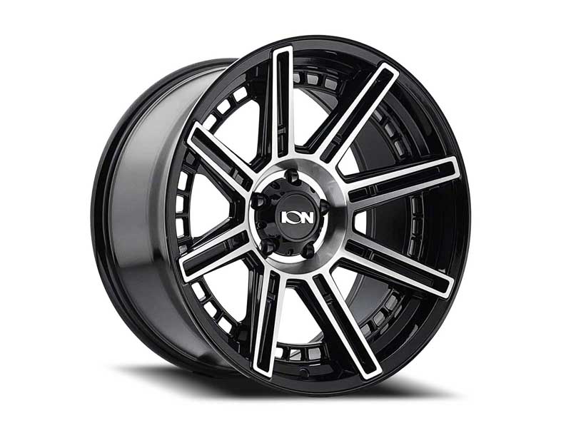 ION Wheels 149-2173B 149 BM 20x10 Machined Black 5 On 127 Bolt Pattern -24 Offset