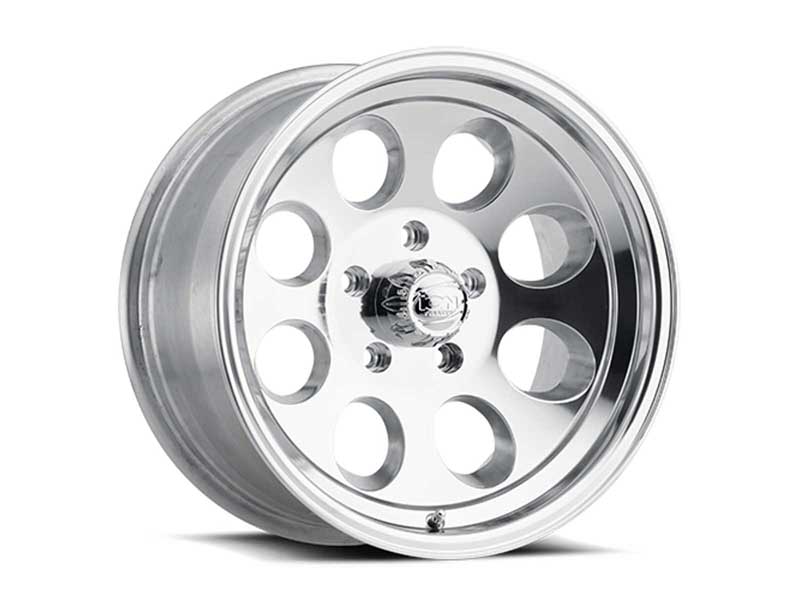 ION Wheels 171-5885P 171 PO 15x8 Polished 5 On 139.7 Bolt Pattern -27 Offset