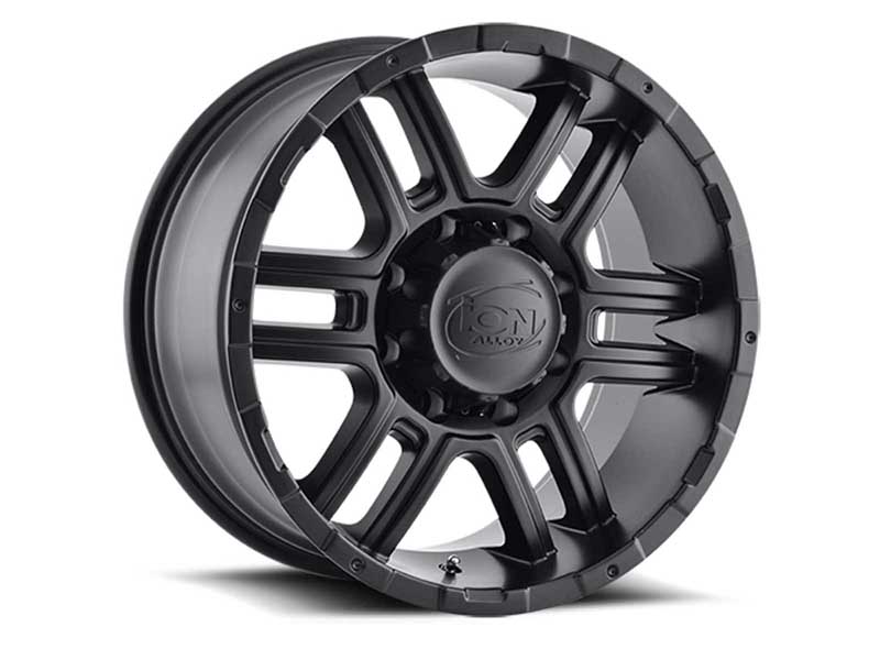 ION Wheels 179-7870MB 179 MB 17x8 Matte Black 8 On 170 Bolt Pattern 10 Offset