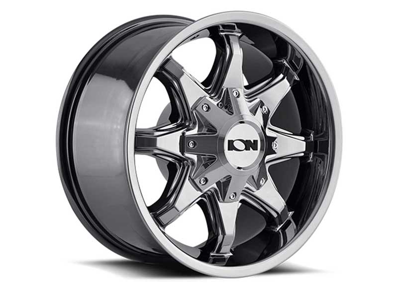 ION Wheels 181-2937G18 181 SL 20x9 Graphite Silver 6 On 135/6 On 139.7 Bolt Pattern 18 Offset