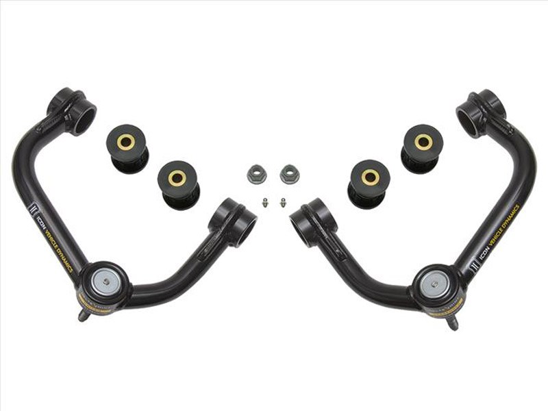 Icon Vehicle Dynamics 98500DJ Tubular Uniball Upper Control Arm System 2004+ F-150/2014+ Expedition