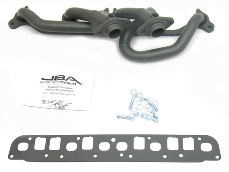 JBA 1527SJT 50-State Legal Titanium Ceramic Coated Header For 2000-2006 Jeep Wrangler 4.0