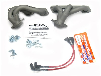 JBA 1528SJT 50-State Legal Titanium Ceramic Coated Headers For 2007-2011 Jeep Wrangler 3.8