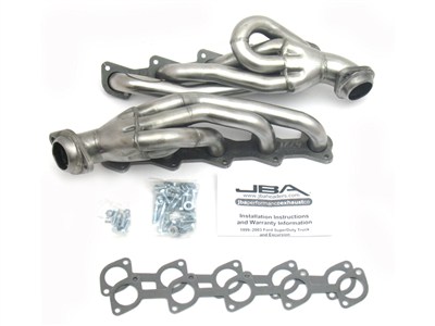 JBA 1669S Stainless Steel 50-State Legal Headers for 1999-2004 Ford F250 F350 Excursion 6.8 w/o EGR