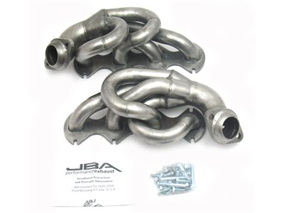 JBA 1675S Stainless Steel 50-State Legal Headers for 2005-2010 Ford Mustang GT 4.6