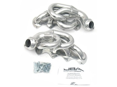 JBA 1675SJS Silver Ceramic Coated 50-State Legal Headers for 2005-2010 Ford Mustang GT 4.6