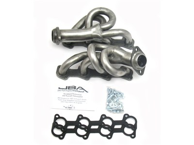 JBA 1677S Stainless 50-State Legal Shorty Headers for 1997-2003 Ford F-150 and Expedition 4.6