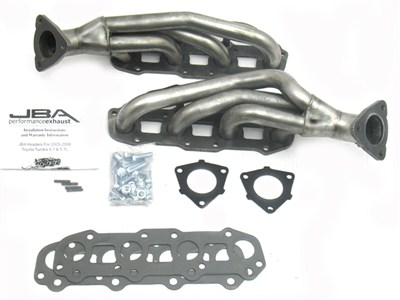 JBA 2011S 2005-2006 Toyota Tundra / Sequoia 4.7 V8 Stainless Steel Headers - 50-State Legal!