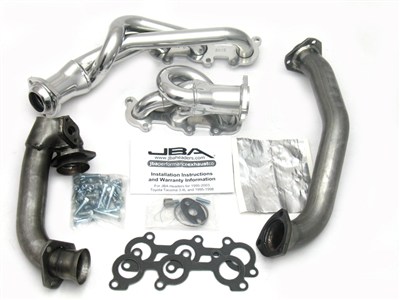 JBA 2032S-1JS Silver Ceramic Coated 50-State Legal Headers for 1995-2000 Toyota Tacoma 3.4