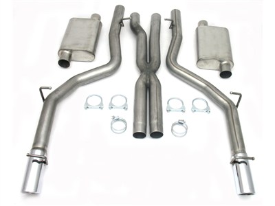 JBA 40-1601 Stainless 3" Catback Exhaust System for 2005-2010 Dodge Magnum Charger 300C 6.1 SRT8