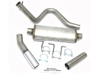 JBA 40-2501 Stainless 3" Catback Exhaust for 1999-2002 Ford Excursion 5.4 & 6.8