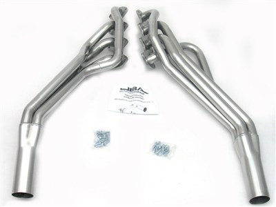 JBA 6673SJS Silver Ceramic Coated 1-5/8" Long Tube Headers w/2.5" Collector for 2005-2010 Mustang GT