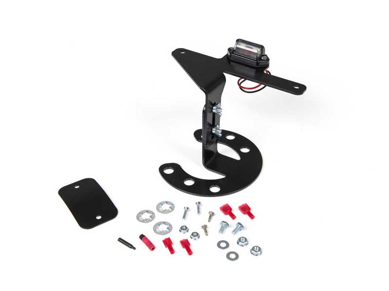 JKS Manufacturing JKS8211 Spare Tire License Plate Mount Wrangler YJ TJ LJ & JK