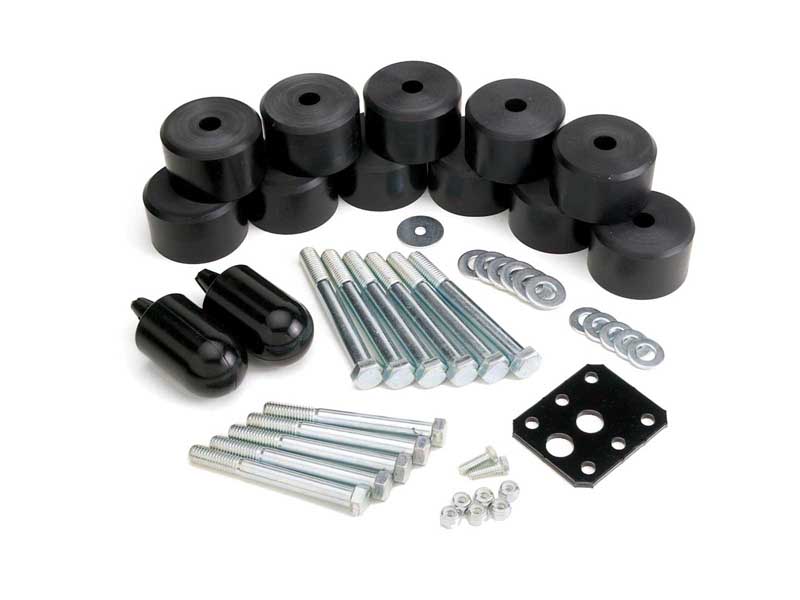 JKS Manufacturing JKS9904 1.25-Inch Body Lift for 1997-2006 Jeep Wrangler TJ