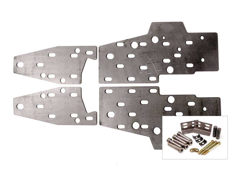 JKS Manufacturing JKSOGS962 Front Unibody Renforcement Plates Cherokee XJ & Comanchee MJ