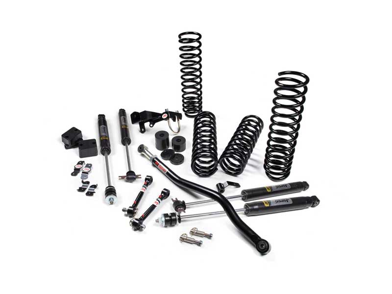 JKS Manufacturing JSPEC100K 2007-2018 Jeep Wrangler JK 4 Door J-Venture 3.5-Inch Lift Kit w/ Shocks