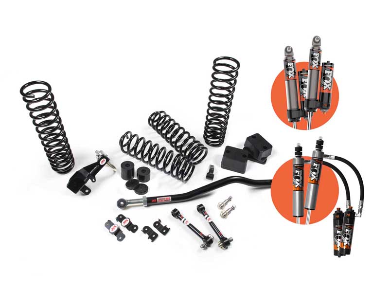 JKS Manufacturing JSPEC101PES 2007-2018 Wrangler JK 2-Dr 4WD 3.5" J-Venture Lift Kit w/Fox 2.5 RRDSC