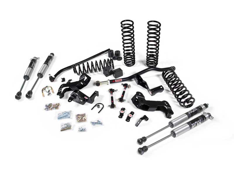 JKS Manufacturing JSPEC113K 2007-2018 Jeep Wrangler JK 4 Door J-Konnect 3.5-Inch Lift Kit w/ Shocks