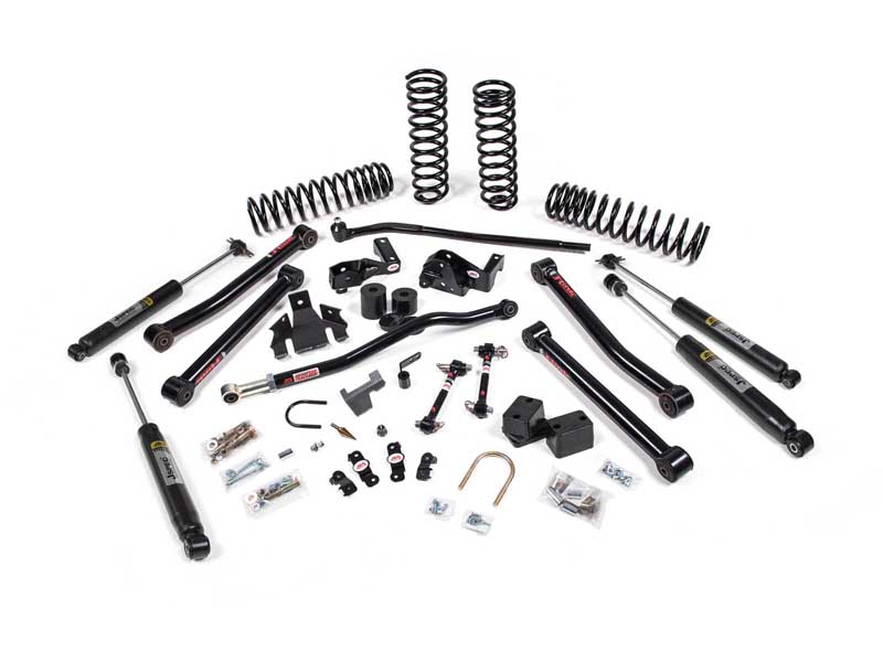 JKS Manufacturing JSPEC114K 2007-2018 Jeep Wrangler JK 2 Door J-Konnect 3.5-Inch Lift Kit w/ Shocks