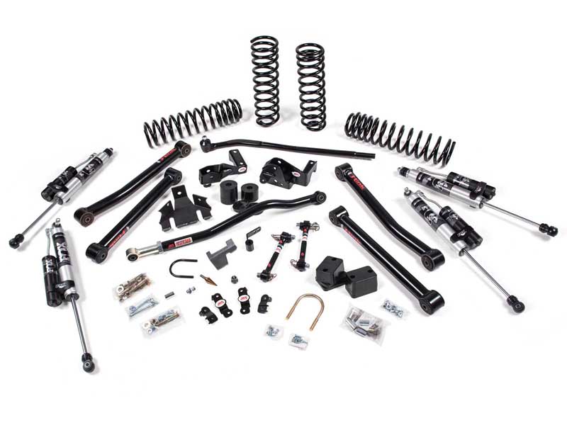 JKS Manufacturing JSPEC114KFR 2007-2018 Wrangler JK 2-Dr 3.5" J-Konnect Lift Kit W/Fox Remote Res