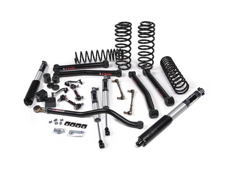 JKS Manufacturing JSPEC122PS 2018-2026 Wrangler JL 4-Dr J-Konnect 2.5" Lift Kit w/Fox 2.5 Shocks