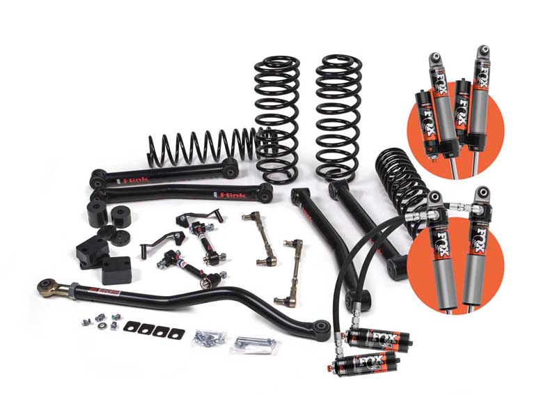 JKS Manufacturing JSPEC123KFP 2018-2026 Wrangler JL 4-Dr J-Konnect 3.5" Lift Kit w/Fox 2.0 Shocks