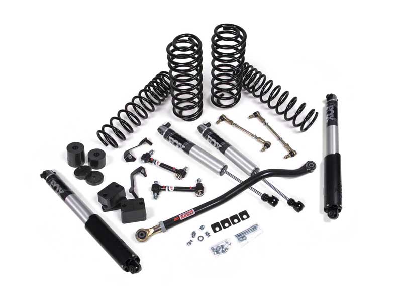 JKS Manufacturing JSPEC133PS 2018-2026 Wrangler JL 2-Dr J-Venture 3" Lift Kit w/Fox 2.5 Shocks