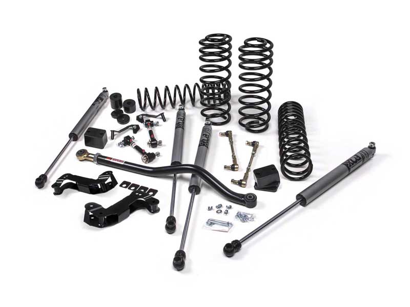 JKS Manufacturing JSPEC142KFA 2018-2026 Wrangler JL 4-Dr J-Kontrol 3.5" Lift Kit Fox Adventure Shock