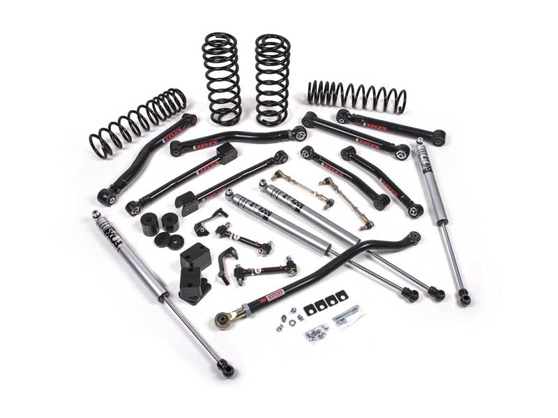 JKS Manufacturing JSPEC147KFA 2018-2026 Wrangler JL 2-Dr J-Krawl 3" Lift Kit w/Fox Adventure Shocks