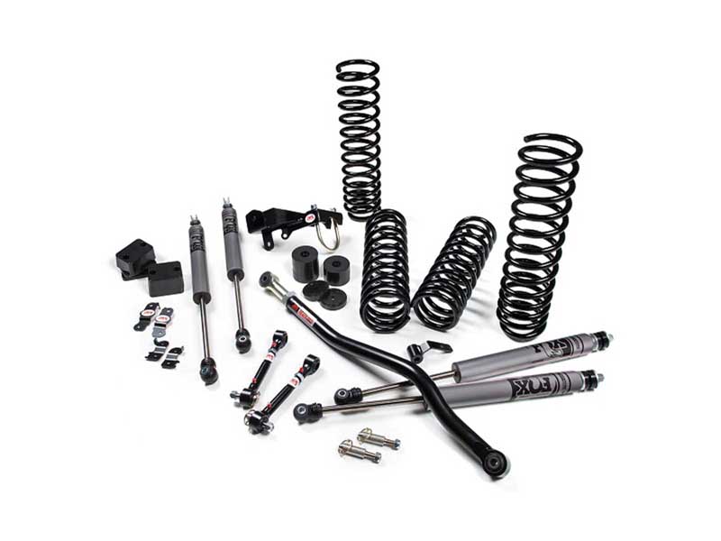 JKS Manufacturing JSPEC153KF 2007-18 Wrangler JK 4-Dr J-MAX 3in OR 3.5" 2-Dr w/Fox 2.5 R/R Coil-over