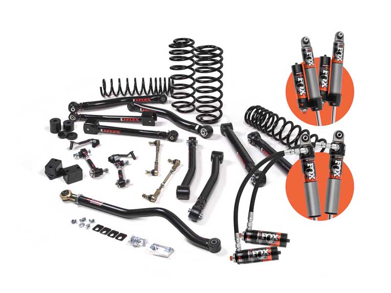 JKS Manufacturing JSPEC169PES 2018-2026 Wrangler JL 4-Dr Diesel J-Krawl 2.5" Lift Kit Fox 2.5 Shocks