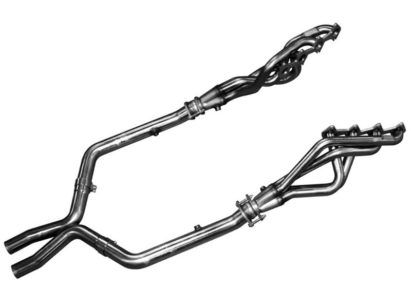 Kooks 1131H010-AT 1-5/8" Headers & 2-1/2" Non-Cat X-Pipe 2005-2010 Ford Mustang GT Shelby Bullitt AT